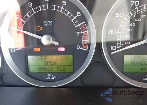 2008 Jaguar S-Type 3.0 V6 из США, поврежденный, VIN SAJWA01A58FN88986